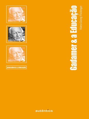 cover image of Gadamer & a Educação